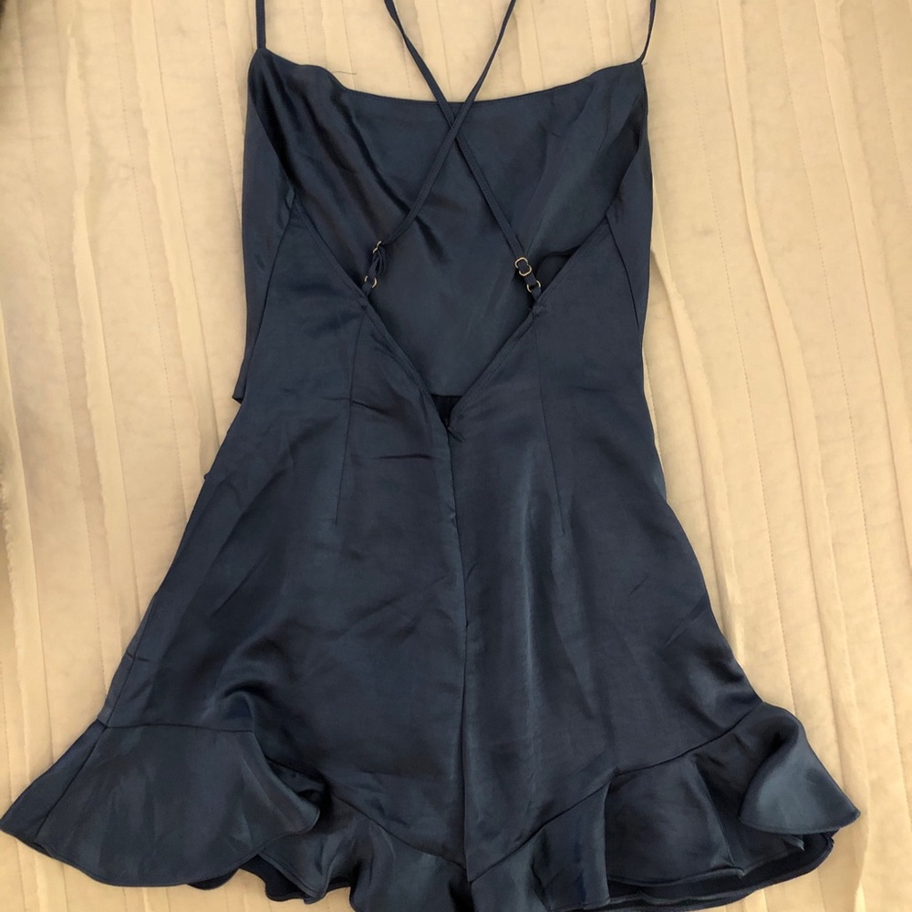 Princess Polly Navy Romper - Picture 7 of 7